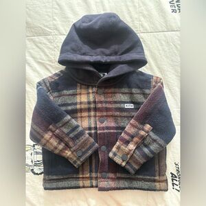 Kith Multicolor Plaid Hooded Coat